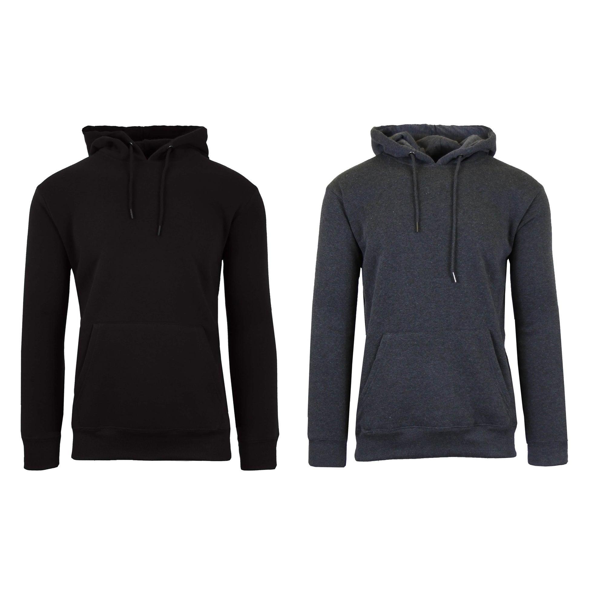 2-Pack: Men’s Fleece Pullover Hoodie DailySale