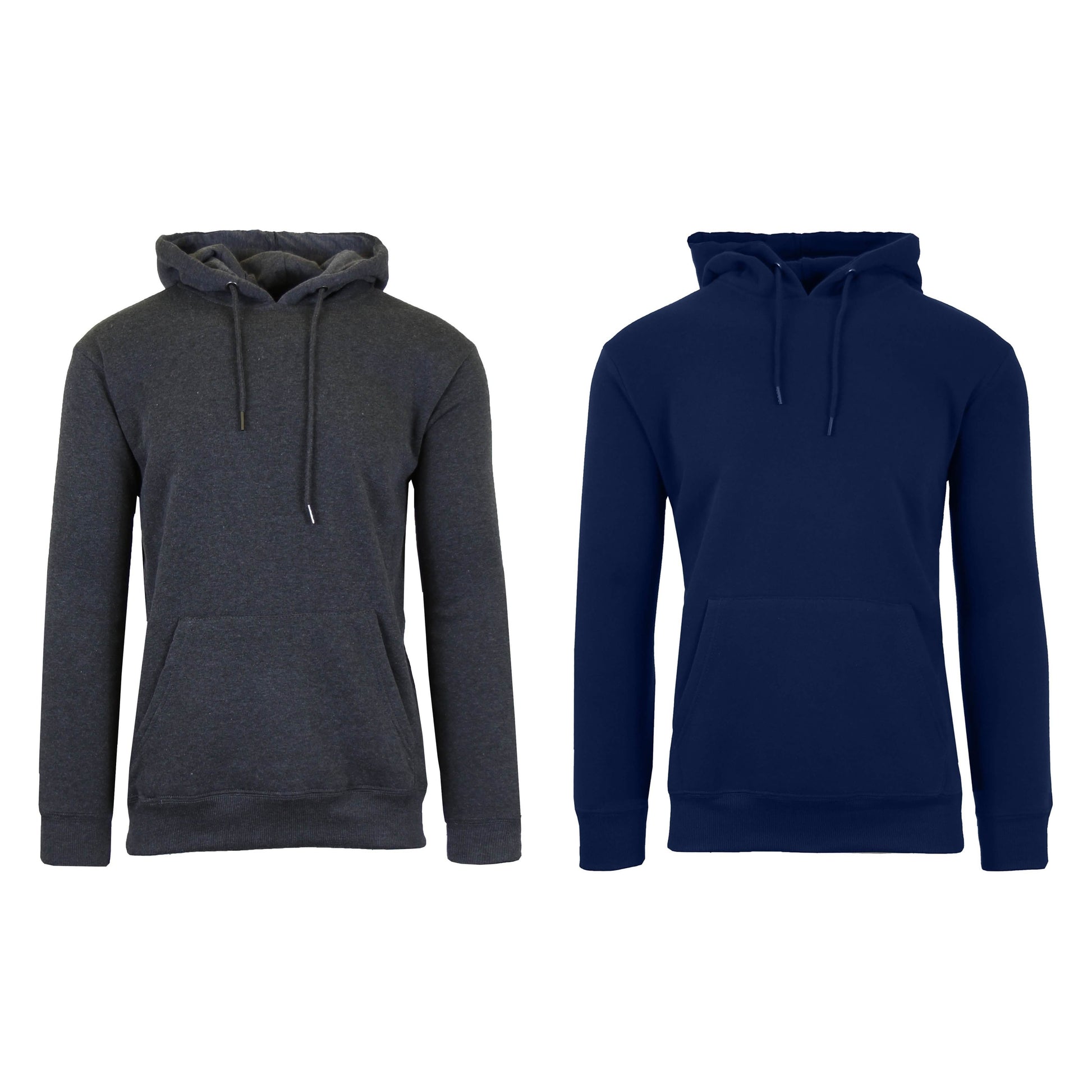 2-Pack: Men’s Fleece Pullover Hoodie DailySale