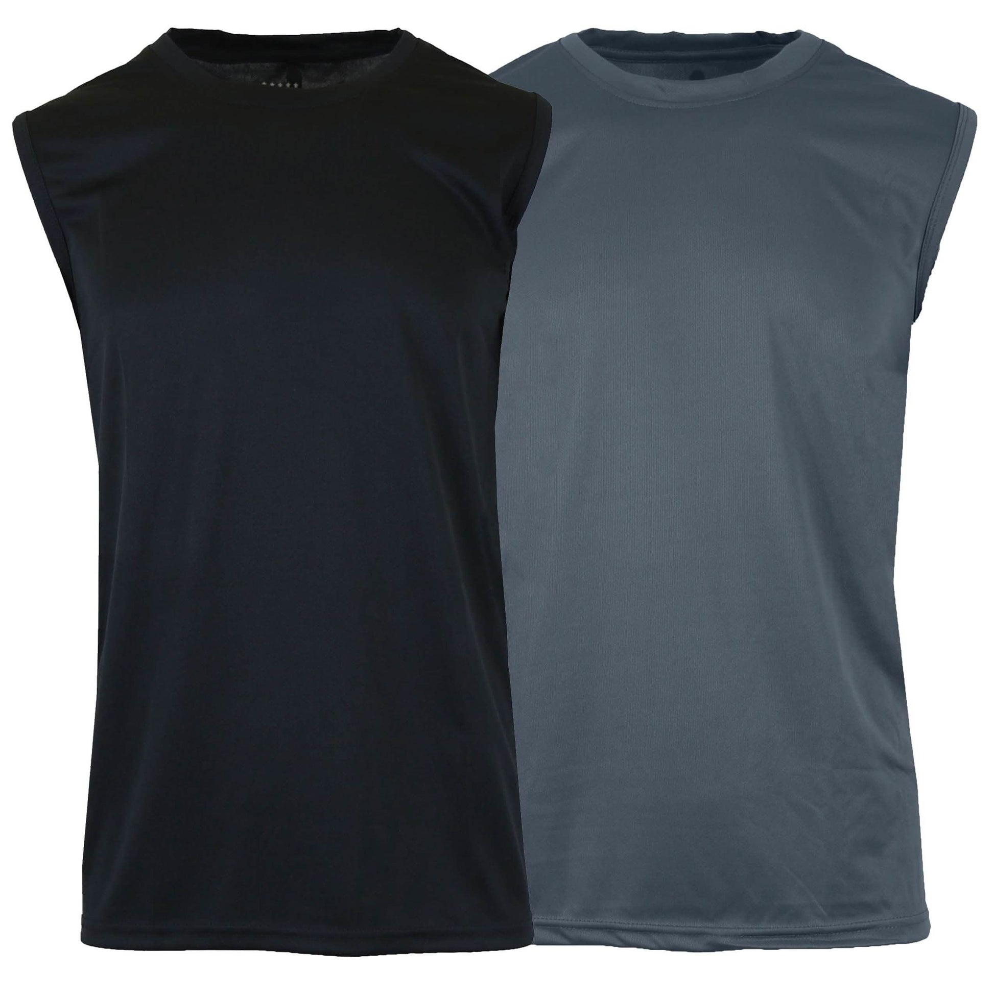 2-Pack: Men's Moisture Wicking Wrinkle Free Tagless Peformance Tops DailySale