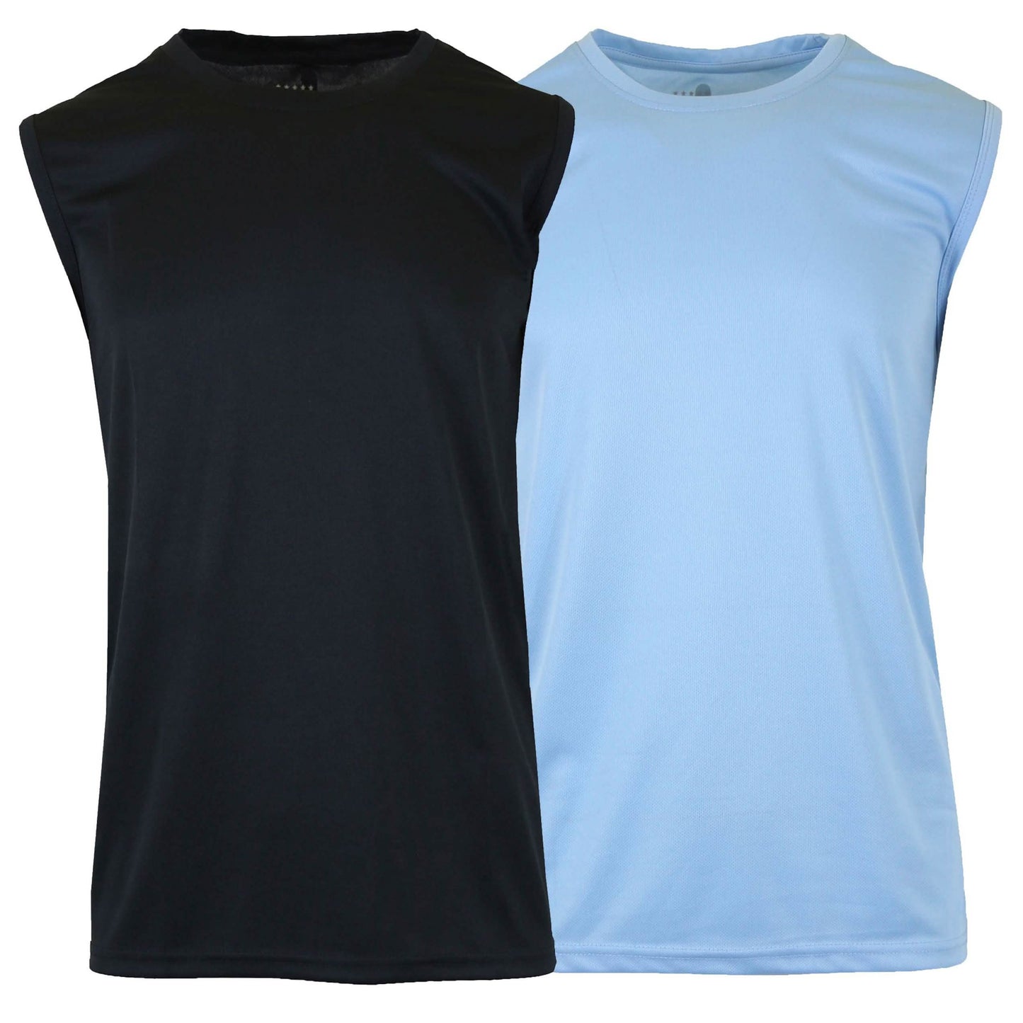 2-Pack: Men's Moisture Wicking Wrinkle Free Tagless Peformance Tops DailySale