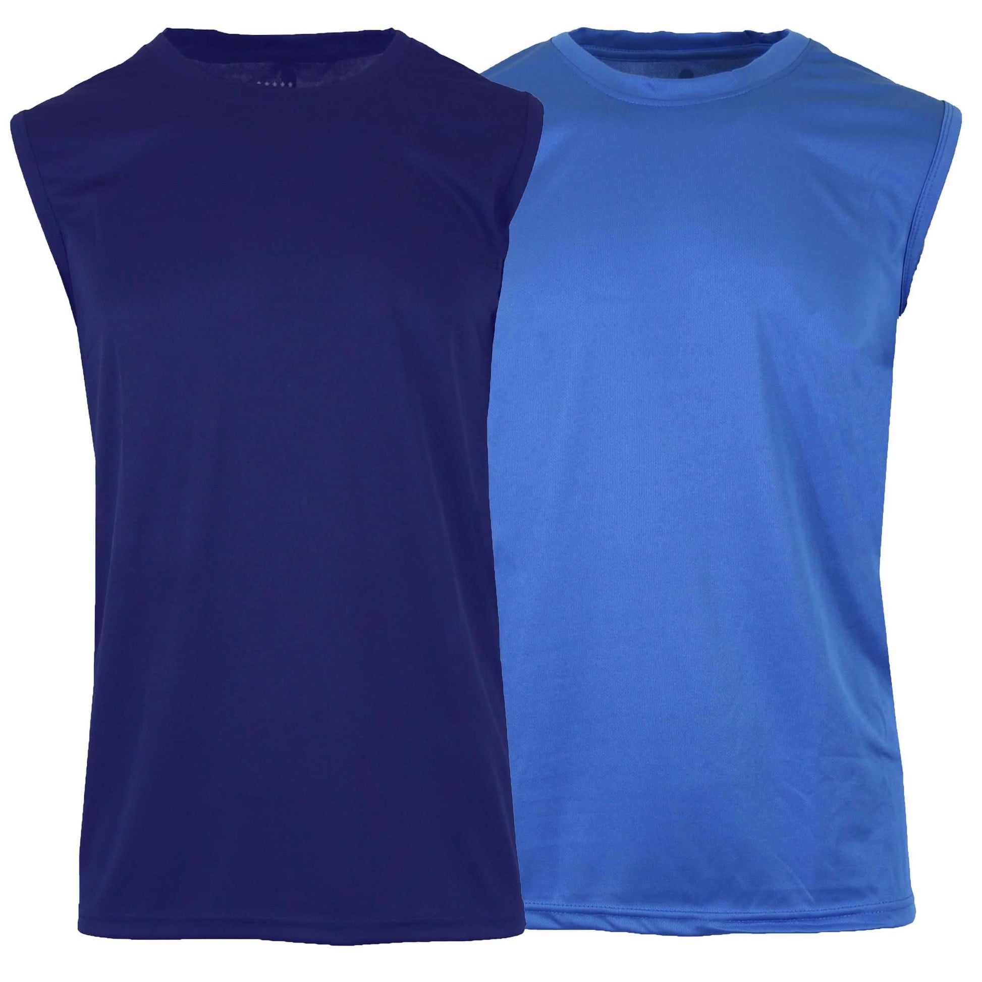 2-Pack: Men's Moisture Wicking Wrinkle Free Tagless Peformance Tops DailySale