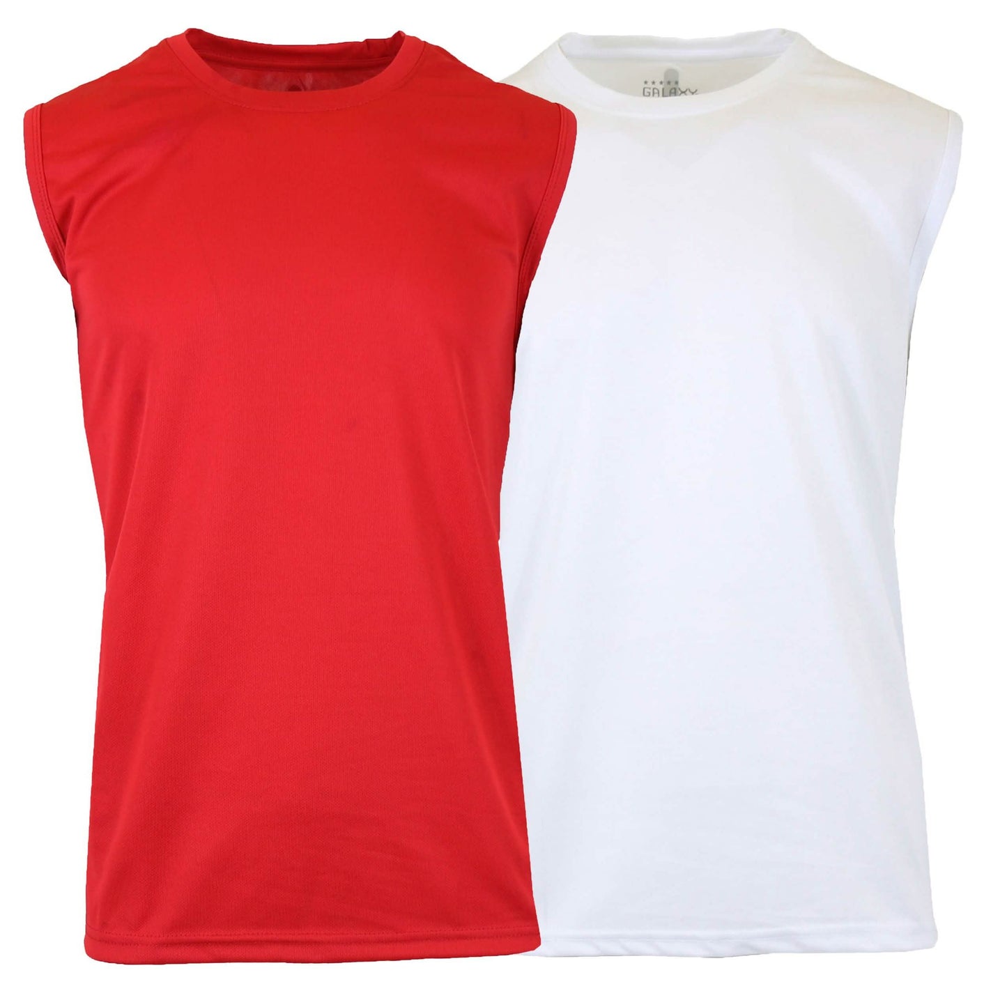 2-Pack: Men's Moisture Wicking Wrinkle Free Tagless Peformance Tops DailySale