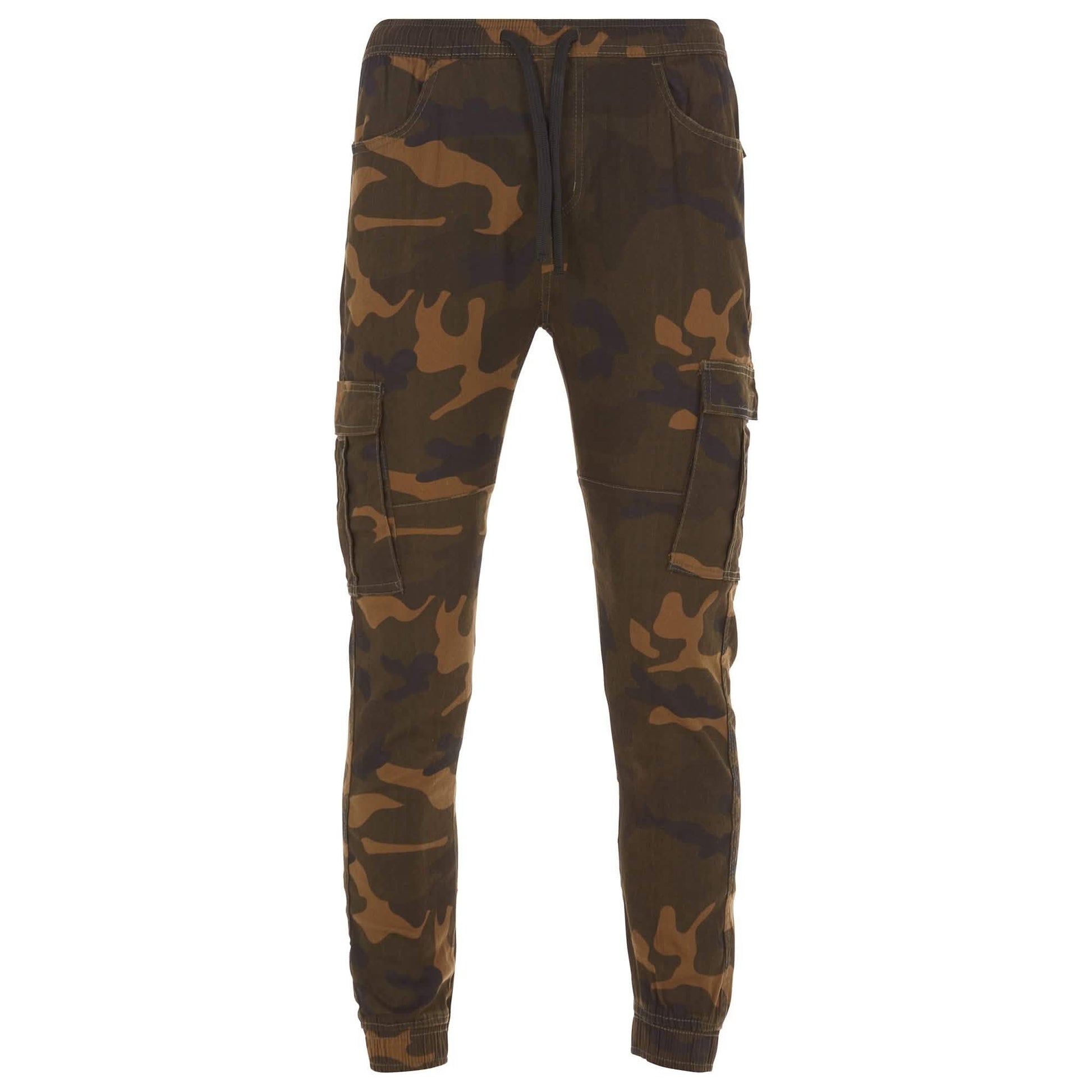 2-Pack: Men's Stretchy Camo Cargo Jogger Pants DailySale