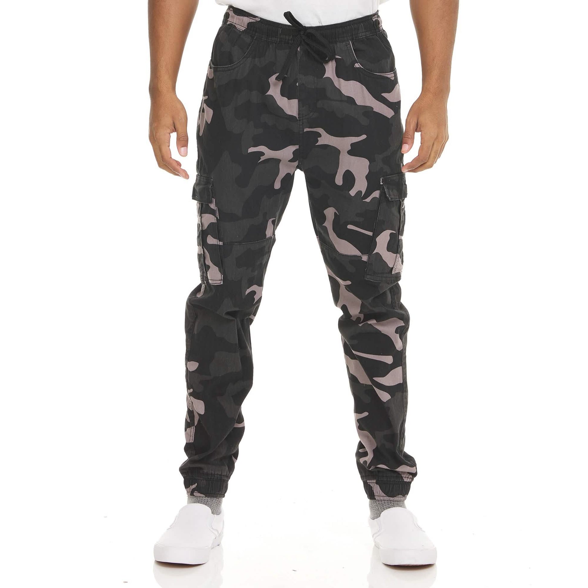 2-Pack: Men's Stretchy Camo Cargo Jogger Pants DailySale