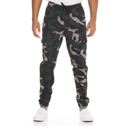 2-Pack: Men's Stretchy Camo Cargo Jogger Pants DailySale