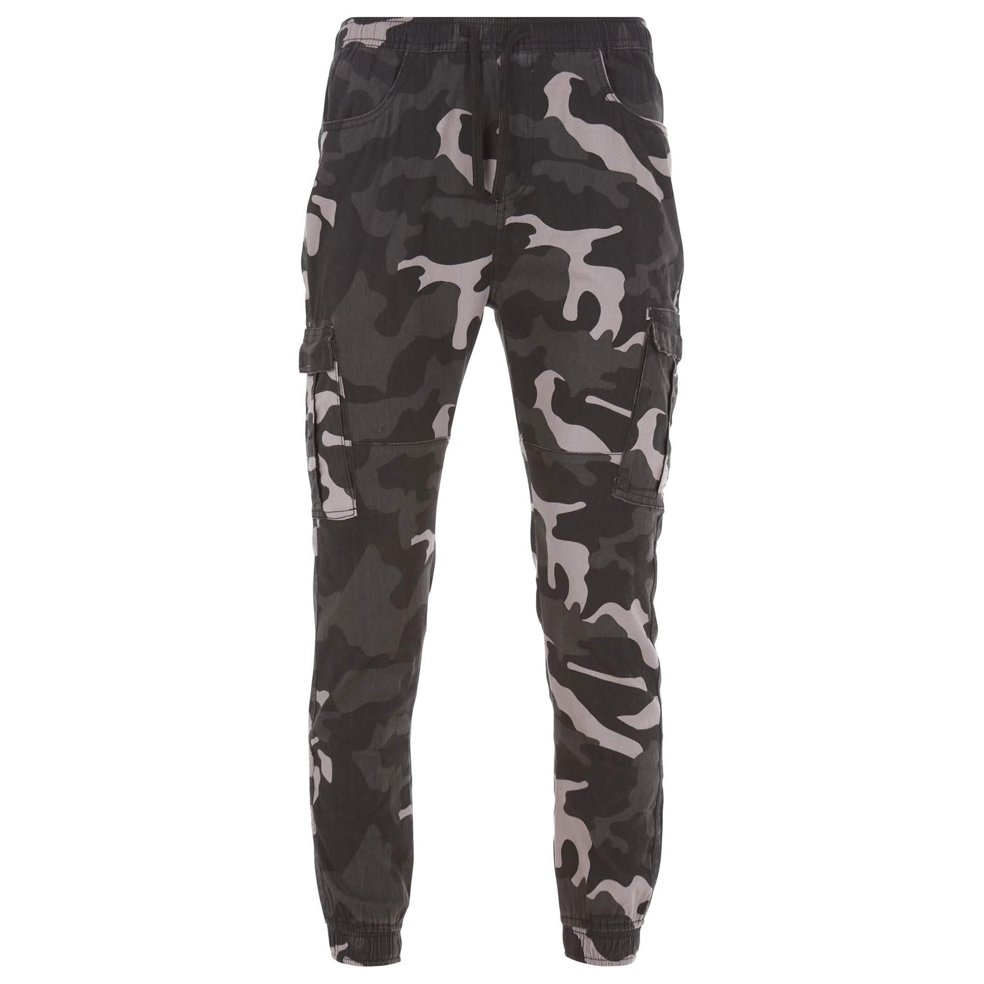 2-Pack: Men's Stretchy Camo Cargo Jogger Pants DailySale
