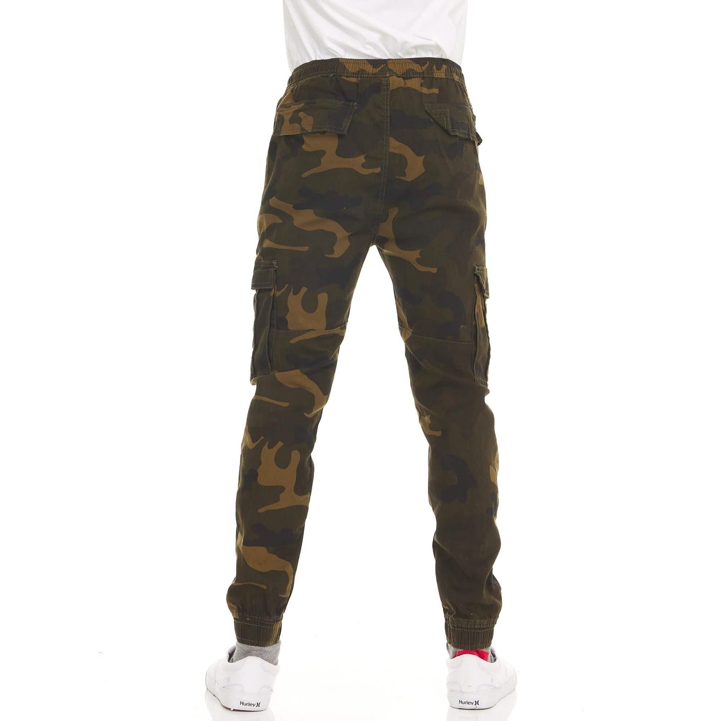2-Pack: Men's Stretchy Camo Cargo Jogger Pants DailySale