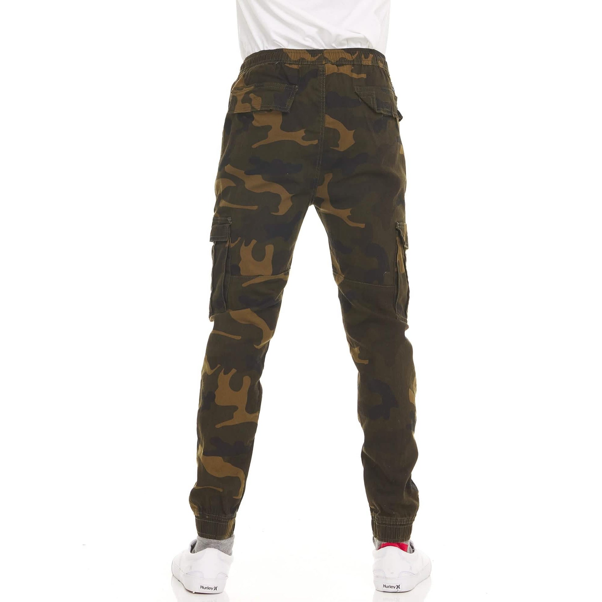 2-Pack: Men's Stretchy Camo Cargo Jogger Pants DailySale