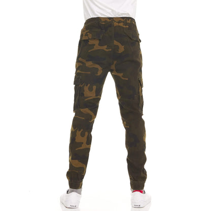 2-Pack: Men's Stretchy Camo Cargo Jogger Pants DailySale
