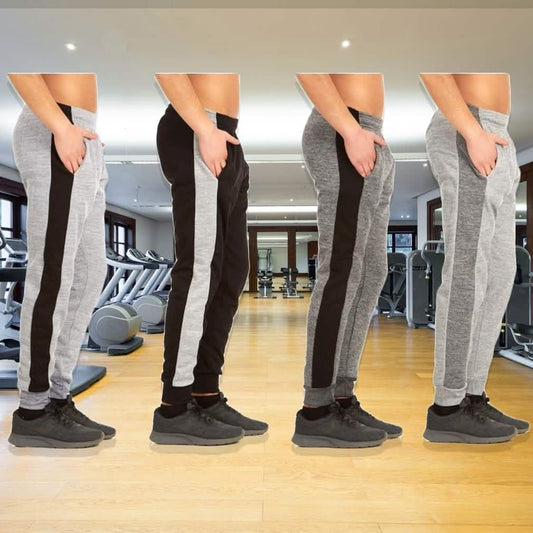 2-Pack: Men's Striped Marled Fleece Jogger Pants DailySale