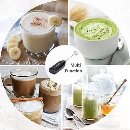 2-Pack: Milk Frother Handheld Battery Operated DailySale