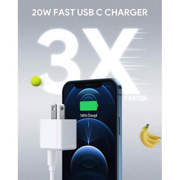 2-Pack: Mini 20W Fast Type C Wall Charger with PD 3.0 DailySale