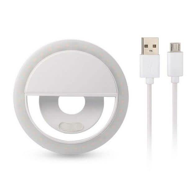 2-Pack: Mobile Ring Light Portable Selfie LED Light Ring Camera Flash DailySale