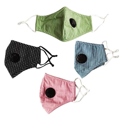 2-Pack: Multilayer Non-Medical Reusable Face Mask with Filter DailySale