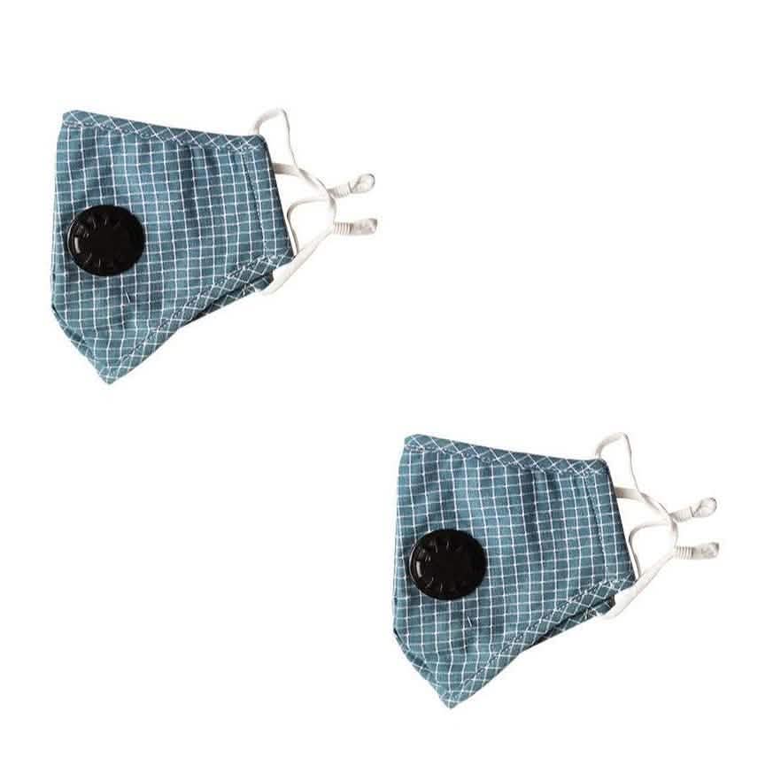 2-Pack: Multilayer Non-Medical Reusable Face Mask with Filter DailySale