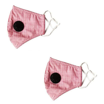 2-Pack: Multilayer Non-Medical Reusable Face Mask with Filter DailySale