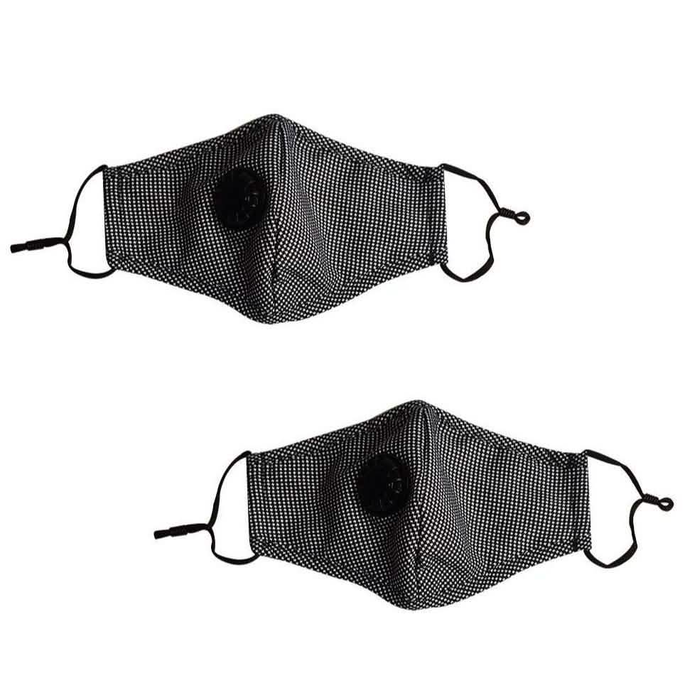 2-Pack: Multilayer Non-Medical Reusable Face Mask with Filter DailySale