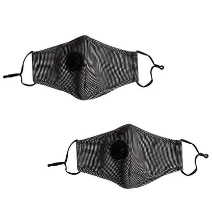 2-Pack: Multilayer Non-Medical Reusable Face Mask with Filter DailySale
