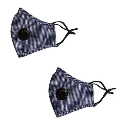 2-Pack: Multilayer Non-Medical Reusable Face Mask with Filter DailySale
