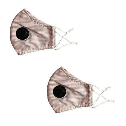 2-Pack: Multilayer Non-Medical Reusable Face Mask with Filter DailySale