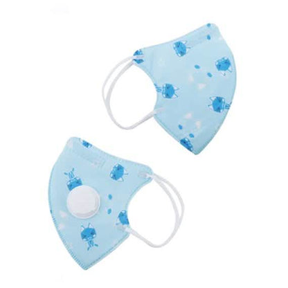 2-Pack: Multilayer Protective Respirator Safety Face Mask for Kids DailySale