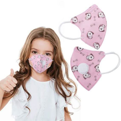 2-Pack: Multilayer Protective Respirator Safety Face Mask for Kids DailySale
