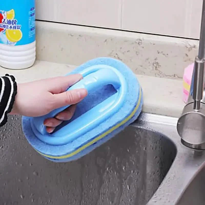 2-Pack: Multipurpose Cleaning Magic Sponge for Bathroom, Toilet, Kitchen - No Electricity Needed DailySale