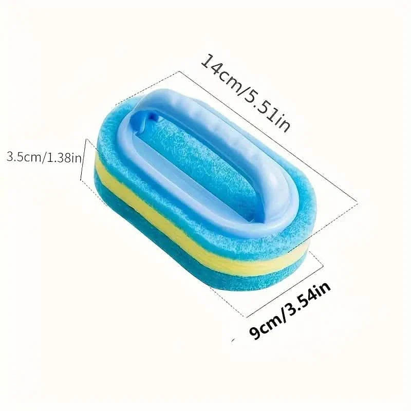 2-Pack: Multipurpose Cleaning Magic Sponge for Bathroom, Toilet, Kitchen - No Electricity Needed DailySale