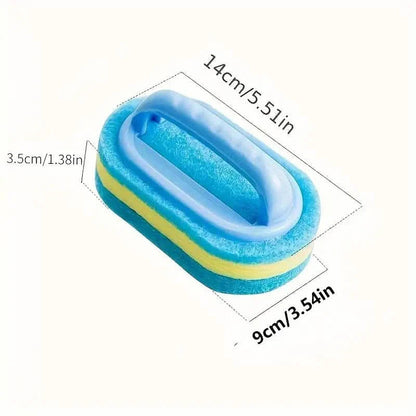 2-Pack: Multipurpose Cleaning Magic Sponge for Bathroom, Toilet, Kitchen - No Electricity Needed DailySale