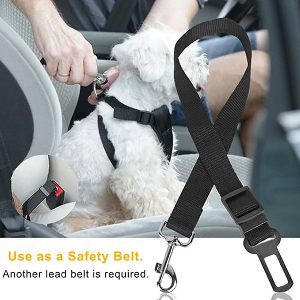 2-Pack: Multipurpose Pet Safety Vehicle Seat Belt DailySale