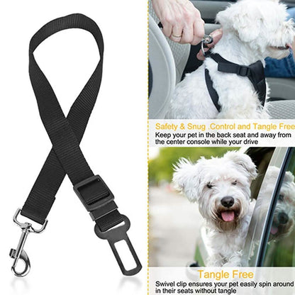 2-Pack: Multipurpose Pet Safety Vehicle Seat Belt DailySale