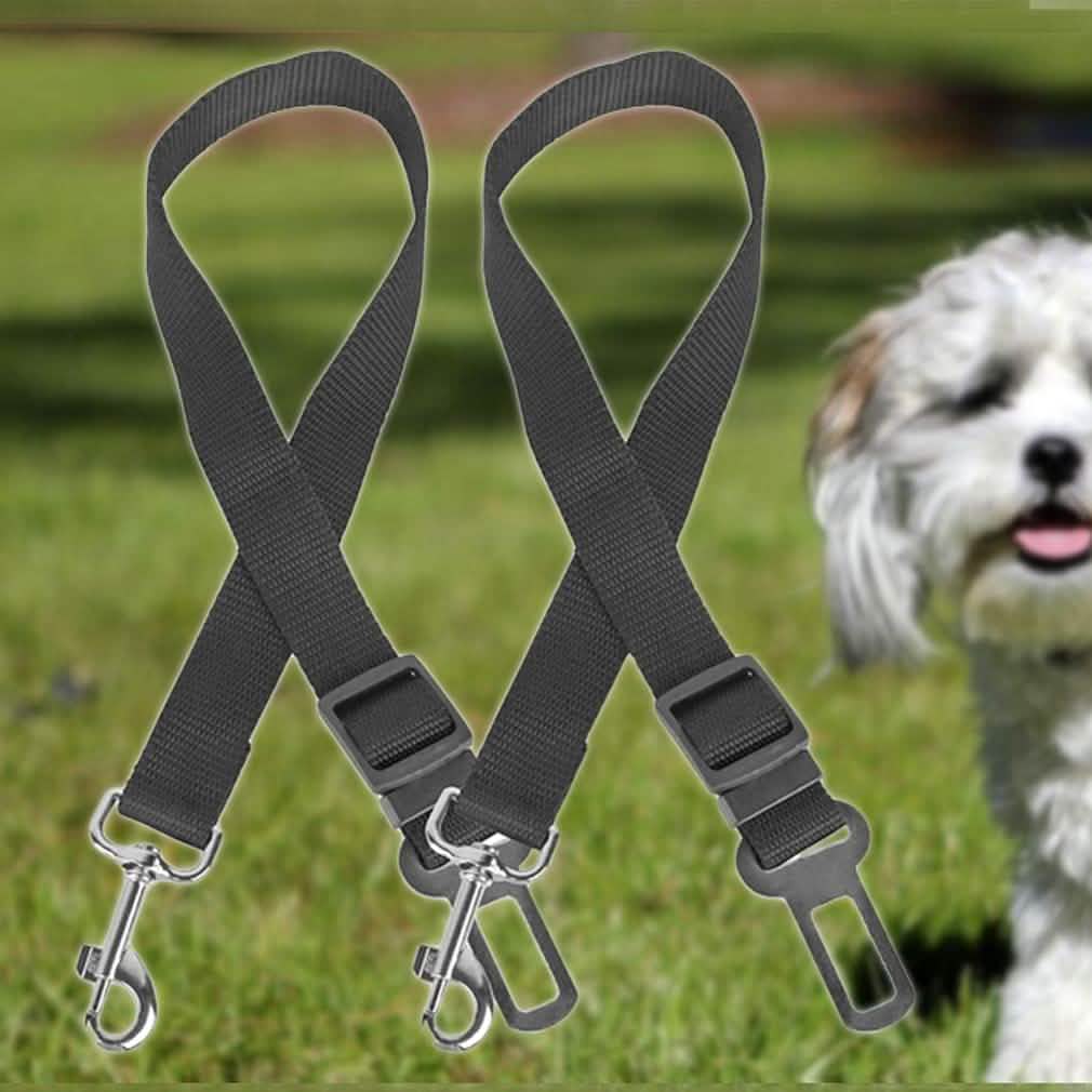 2-Pack: Multipurpose Pet Safety Vehicle Seat Belt DailySale