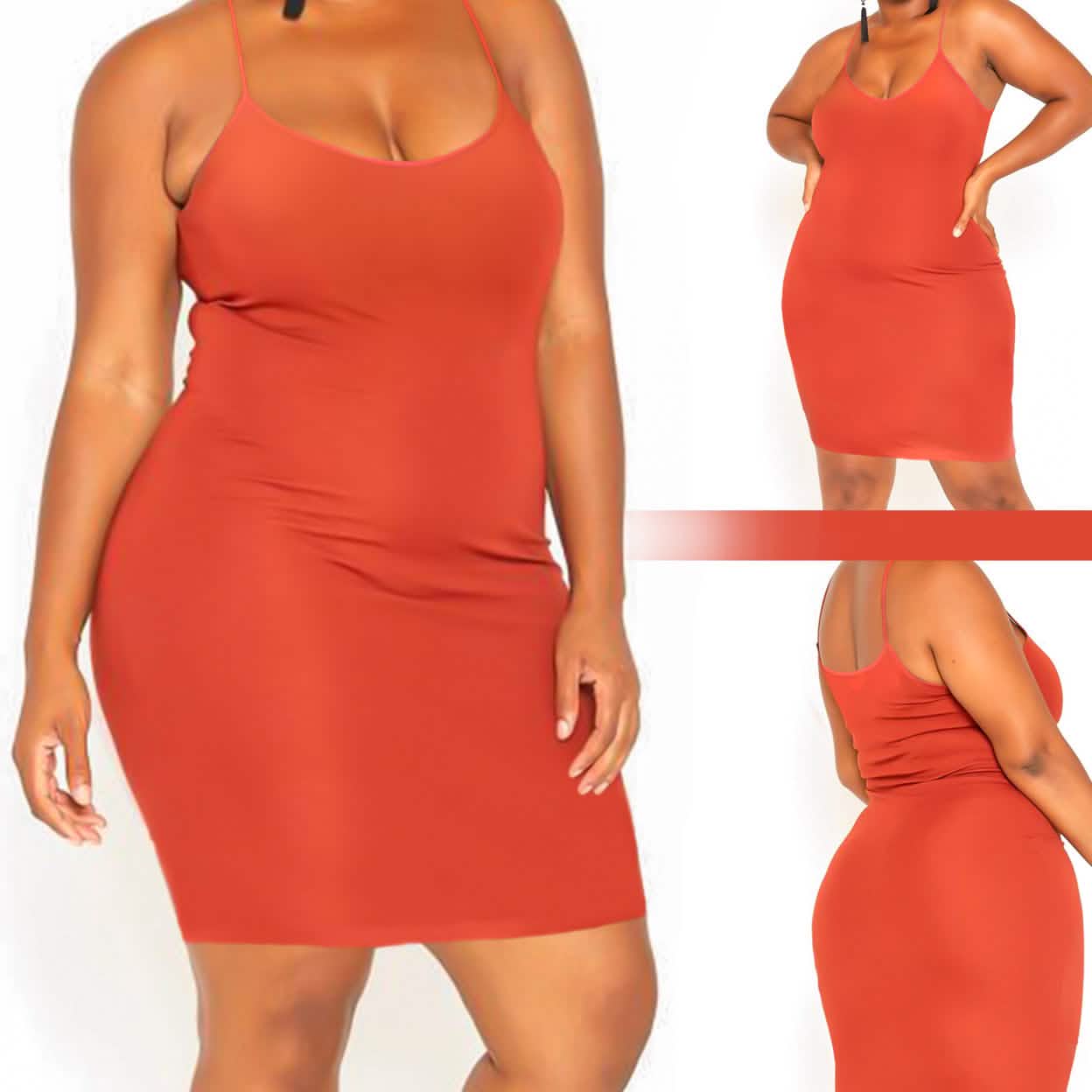 2-Pack: Mystery Deal: Ladies Seamless Long Poly Camisole Dress DailySale