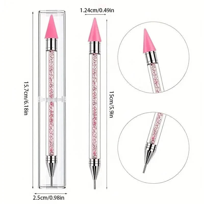 2-Pack: Nail Rhinestone Picker Dotting Tool DailySale