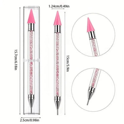 2-Pack: Nail Rhinestone Picker Dotting Tool DailySale