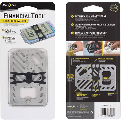 2-Pack: Nite Ize FMT2-11-R7 Financial Multi Tool Wallet DailySale