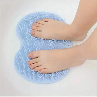 2-Pack: Non-Slip Foot & Back Scrubber with Exfoliating Cushion DailySale