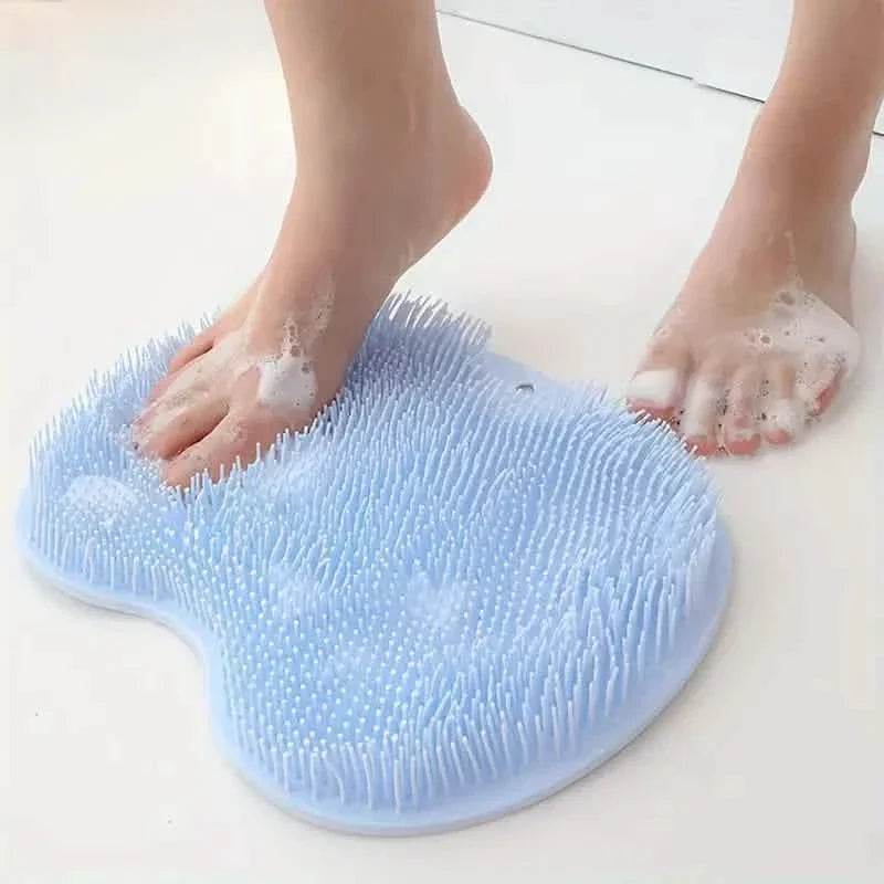 2-Pack: Non-Slip Foot & Back Scrubber with Exfoliating Cushion DailySale