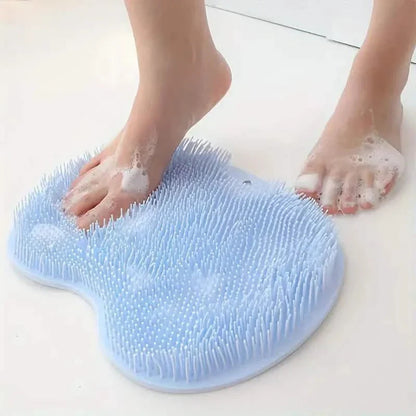 2-Pack: Non-Slip Foot & Back Scrubber with Exfoliating Cushion DailySale