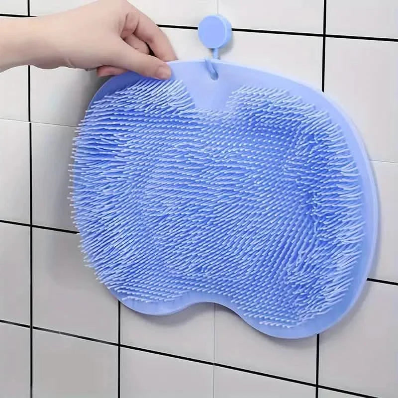 2-Pack: Non-Slip Foot & Back Scrubber with Exfoliating Cushion DailySale