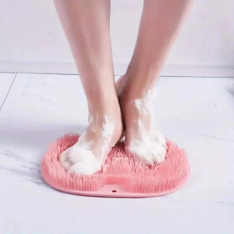 2-Pack: Non-Slip Foot & Back Scrubber with Exfoliating Cushion DailySale