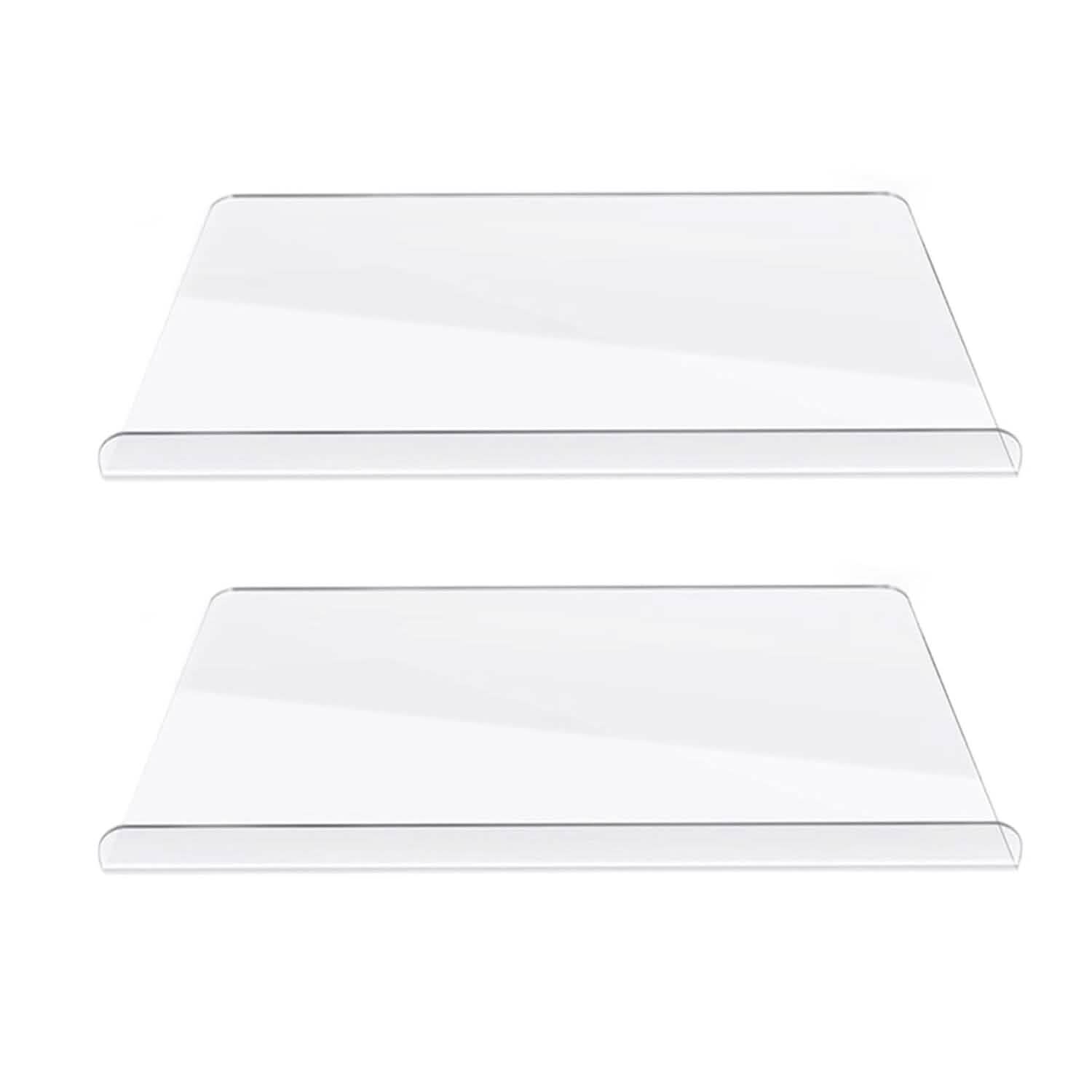 2-Pack: Non-Slip Transparent Countertop Cutting Board Kitchen Countertop Protector DailySale