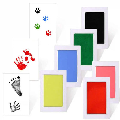 2-Pack: Non-toxic Ink Pads Pet Paw Print Pad Inkless Clean Touch Ink Kit DailySale