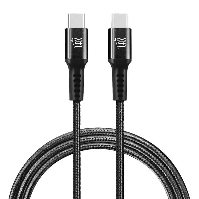 2-Pack: Nylon USB C to USB C Cable 6 Ft. 60W DailySale