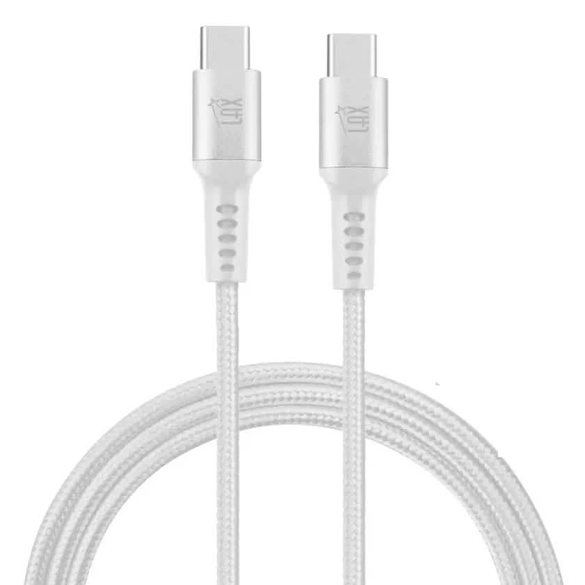 2-Pack: Nylon USB C to USB C Cable 6 Ft. 60W DailySale