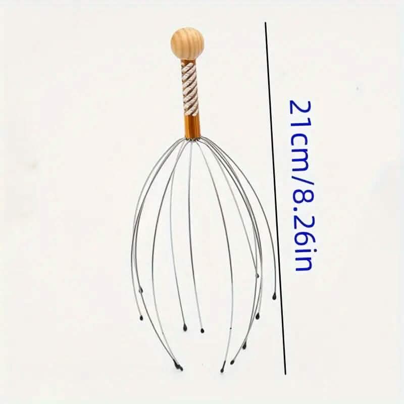 2-Pack: Octopus Head Scalp Relaxation Metal Massager DailySale