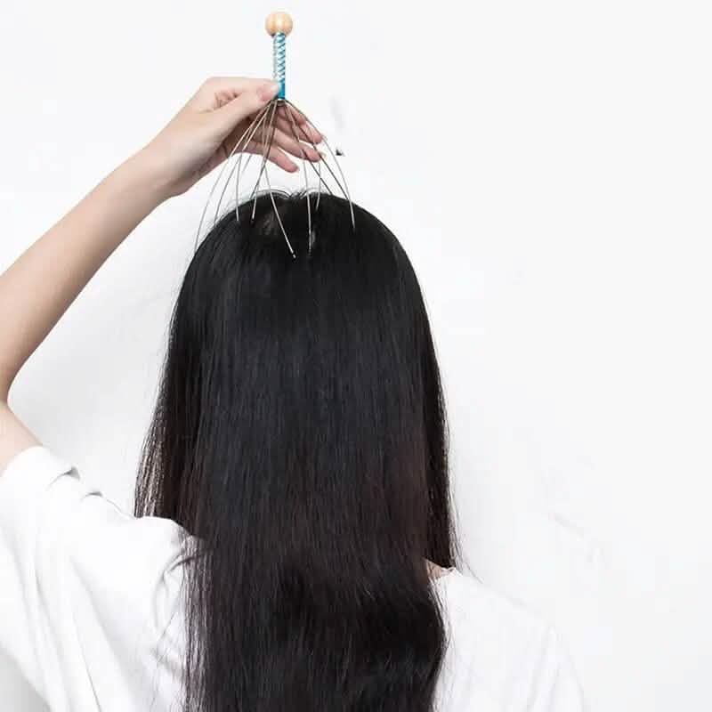2-Pack: Octopus Head Scalp Relaxation Metal Massager DailySale