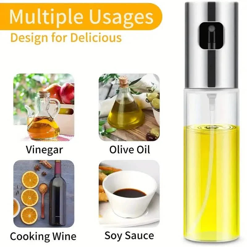 2-Pack: Olive Oil Spray Bottle Dispenser For Cooking, BBQ, Salad, Baking, Roasting, Grilling DailySale