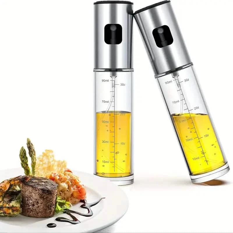 2-Pack: Olive Oil Spray Bottle Dispenser For Cooking, BBQ, Salad, Baking, Roasting, Grilling DailySale