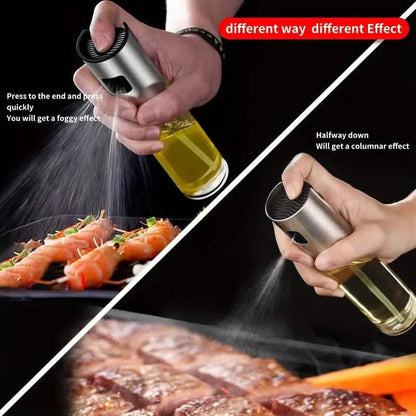 2-Pack: Olive Oil Spray Bottle Dispenser For Cooking, BBQ, Salad, Baking, Roasting, Grilling DailySale